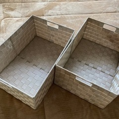 衣類ケース2個