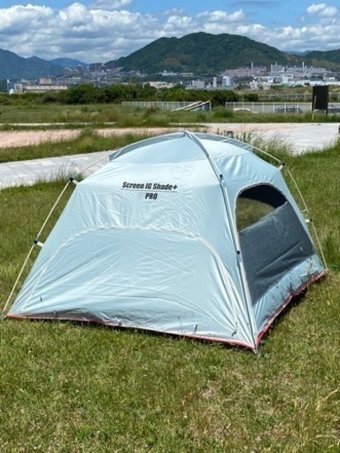 ☆美品です☆coleman製　簡単ワンタッチ式　特典有ります　テーブルをオマケで付けます