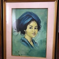 絵画（人物画）及び　銅版画