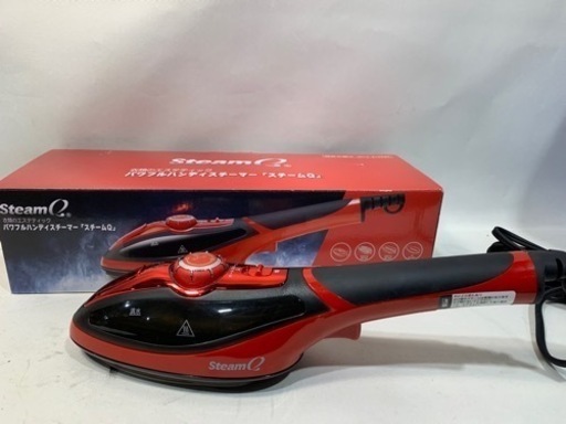 スチームQ パワフルハンディスチーマー「スチームQ」SQ2 SE4874-RR 〈ルビーレッド〉