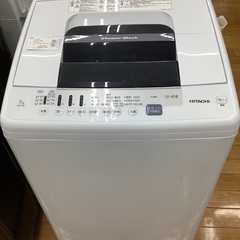 値下げしました！】HITACHI 全自動洗濯機 NW-70E-W 7.0kg 2020年製