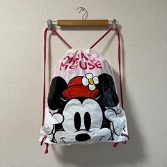 Disney ミニー ナップサック ビニール