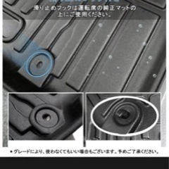 新型ハスラー　ゴムマットの画像