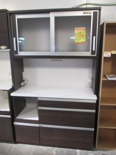 ID:G997830　★アウトレット家具★　レンジボード（ヒット）１２０