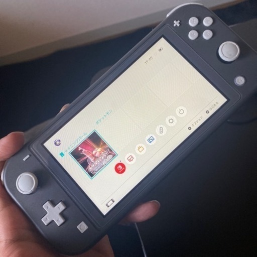 Nintendo switch lite（グレー）ポケモンパールリメイク　カセット込
