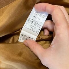 spick&span ライトブラウン　ノーカラーコートの画像