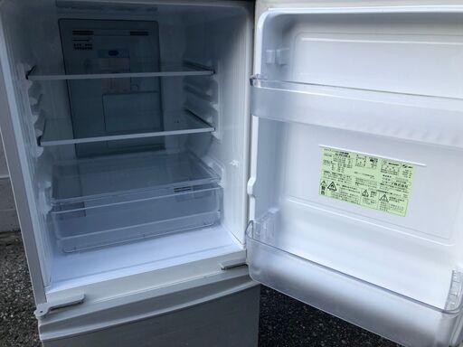 ★ 動作〇 ★ SHARP ノンフロン冷凍冷蔵庫 SJ-PD14W -S 137L 480x590x1125mm 2012年製