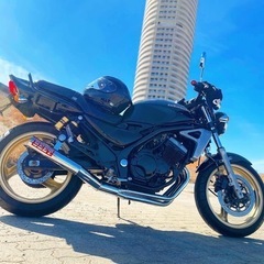 【直接取引希望】今だけ値引き中　カスタム　KAWASAKI バリオス250 2型　ショート管 の画像