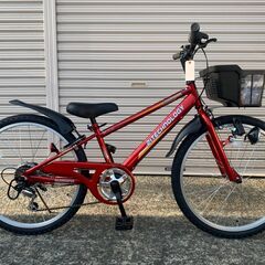 新品★未使用　男の子マウンテンバイク　24インチ　適用身長約12...