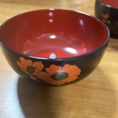木箱あり♪未使用♪花柄おわん♪柄違う♪の画像