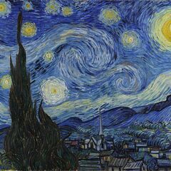 ゴッホ　マウスパッド　星月夜　Starry Night