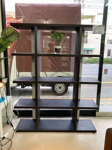 開放感のあるオープンラック・大！