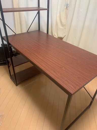 アイリスオーヤマ ラック付きパソコンデスク