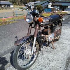 スズキ　K50　2スト旧車レストア用！　エンジン始動します！！