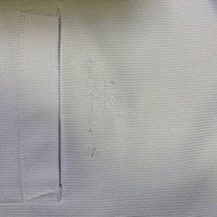 【値下げしました】(中古)男子中学生用シャツ　Ｓサイズ　鏡原中学校の画像