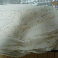 レースカーテン ２枚セット　横2280ｍｍ　縦1900ｍｍ(大阪市阿倍野区)の画像