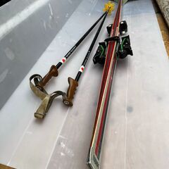 3点セット スキー板 ビンディング ポール ROSSIGNOL ...
