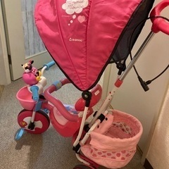 ミニーちゃんの三輪車