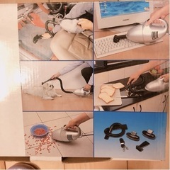 【受付終了】ハイパワー　ハンディクリーナー　小型掃除機の画像