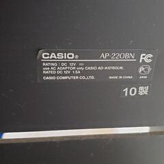 CASIO 電子ピアノ AP-22OBN 売りますの画像