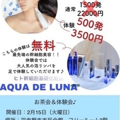 出張サロン&お茶会