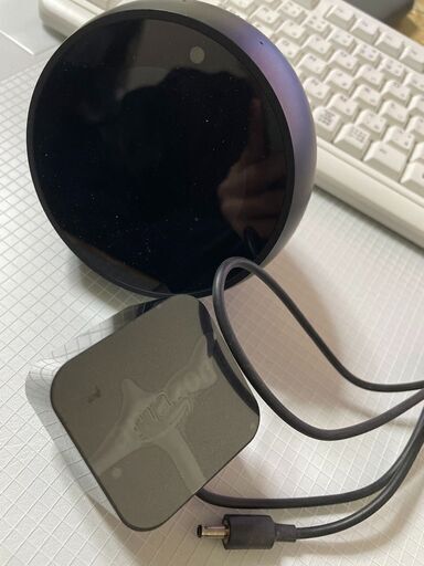 エコースポット　スクリーン付きスマートスピーカー with Alexa ブラック