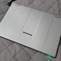 ノートPC (Panasonic CF-AX2) 液晶割れ 差し上げますの画像