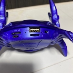 Bluetoothスピーカー　蟹　中古の画像