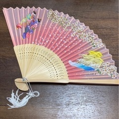 新品🌸桜　絹扇子