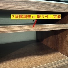 テレビ台　送料込　クロネコヤマト発送の画像