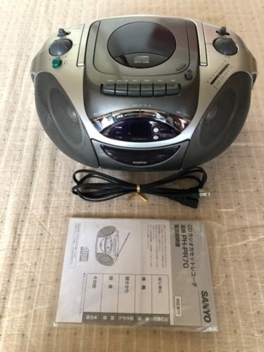 CD ラジオカセットレコーダー