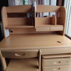 [美品!!学習机セット]キャビネット、椅子、スタンド