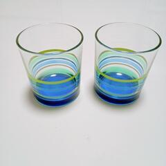 〈中古〉ガラスコップ12点セットの画像