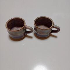 〈中古〉コーヒーカップ 2点セットの画像
