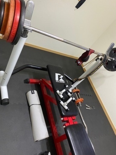 【受付終了】【ホームジム】ベンチセット　トレーニング器具　筋トレ