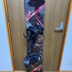 スノーボード　レディース　スノボ　板　ケース付　5,000円