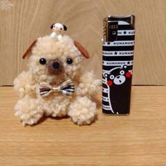 小さなワンちゃんと小さな小さなワンちゃん　　ハンドメイド