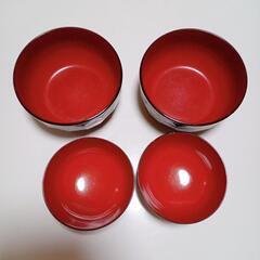 〈中古〉お椀　4点セットの画像