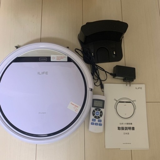 ILIFE V3S PRO 美品　充電器、リモコン、説明書、スペア付き