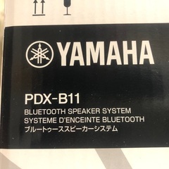 ブルートゥーススピーカーシステム「PDX-B11」の画像