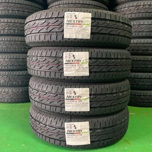 155 65 14 ブリヂストンネクストリーノーマルタイヤ新品4本❗️