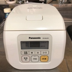 電気炊飯器(美品)、都市ガス二口コンロ、ドライヤー　の画像