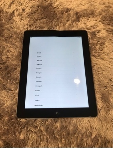 iPad 第4世代　16G WiFiモデル
