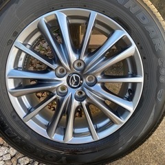 【期間限定_2月一杯】CX-5 17インチ純正ホイール サマータ...