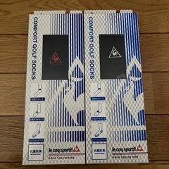 新品　靴下（le coq sportif）２セット