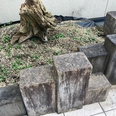 樹脂製　三連枕木　価格は要相談