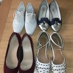 24㎝　　レディース靴　まとめて