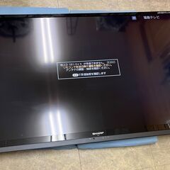 ★60インチ テレビ★AQuos 亀山ブランド LC-60W7 壁掛け リモコン付 スタンドなし SHARP 2012年