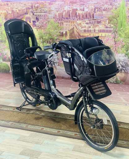 3384電動自転車ヤマハキッス超高性能モデル２０インチ　緑