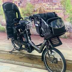 3384電動自転車ヤマハキッス超高性能モデル２０インチ　緑